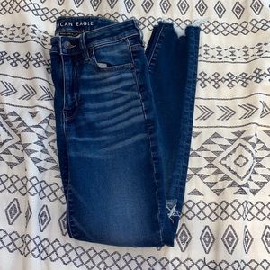 ripped american eagle jeans